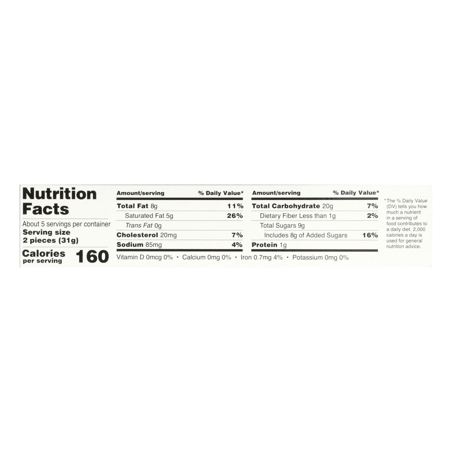 Walkers Shortbread Chocolate Chip Cookies - Pack of 6 - 4.9 Oz Each