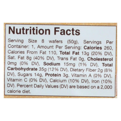 Schar Gluten-Free Hazelnut Wafers (Pack of 20) - 1.8 Oz
