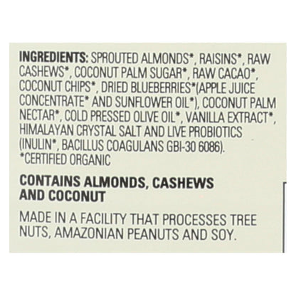 Living Intentions Sprouted Dark Cacao Nut Blend, Pack of 6 - 4 Oz
