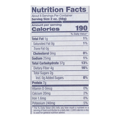 Delallo Organic Whole Wheat Spaghetti Pasta, 1 lb. (Pack of 16)