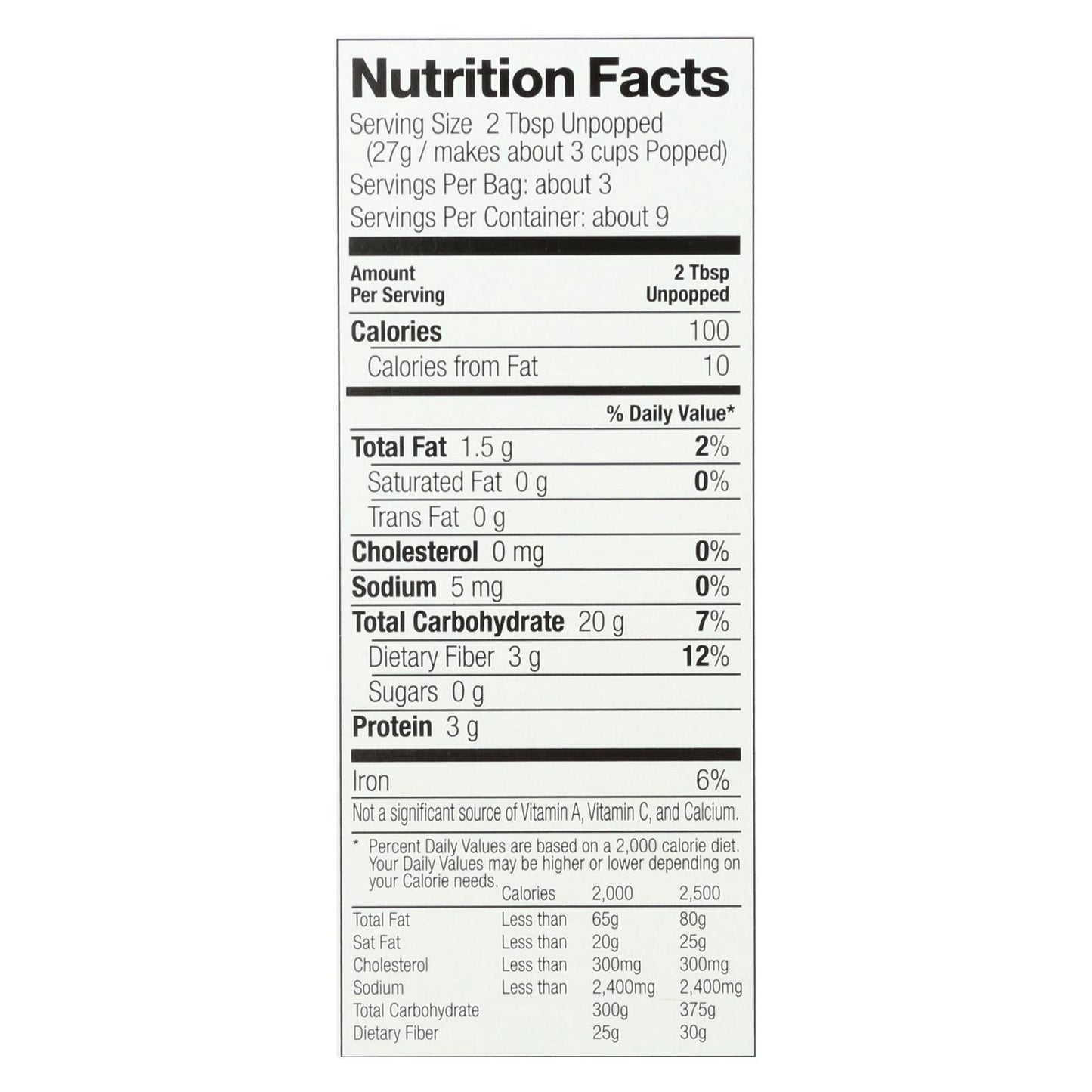 Black Jewell Microwave Popcorn: 6 Pack, 8.7 Oz Each