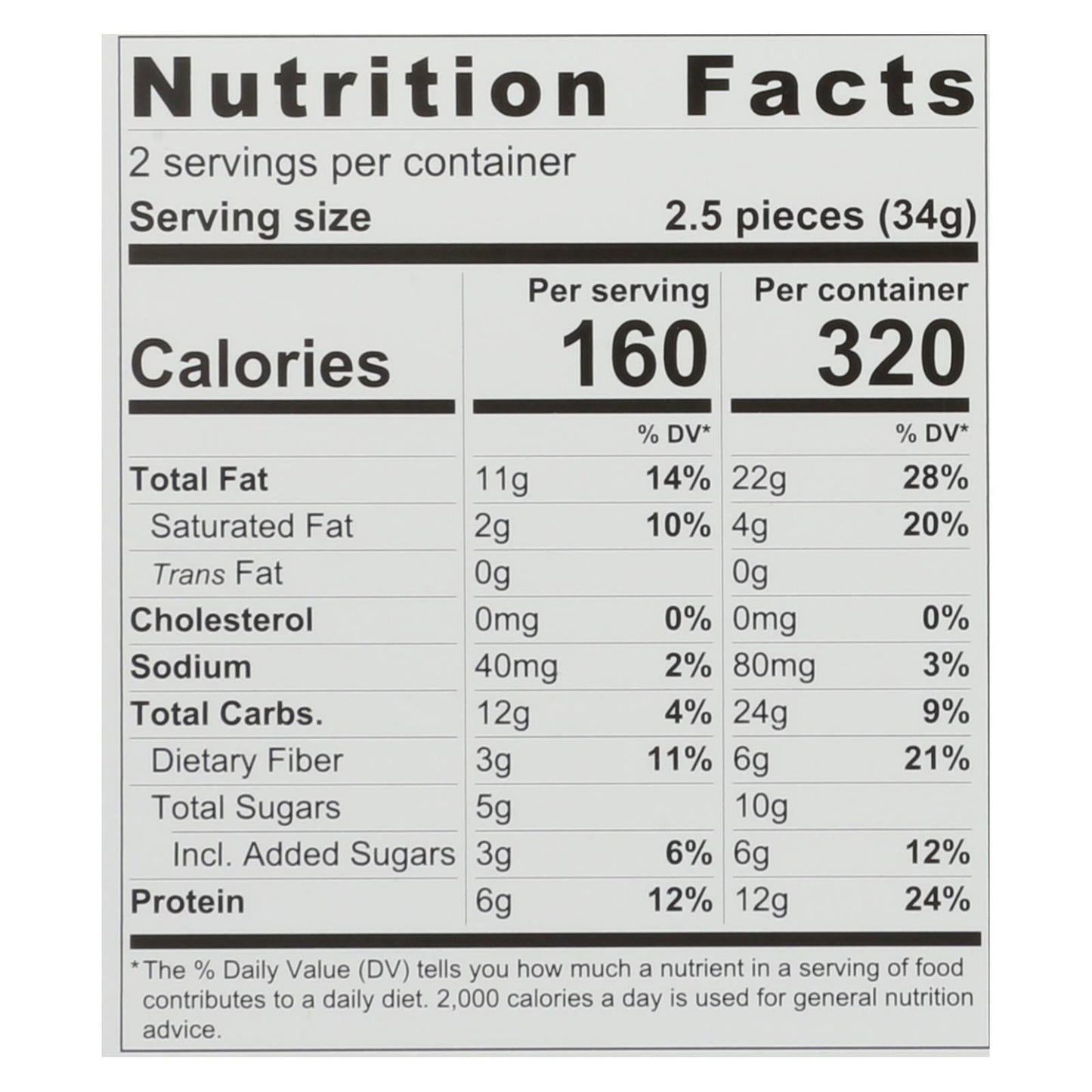 Tosi Superbites Cashew, 2.4 Oz (Pack of 12)