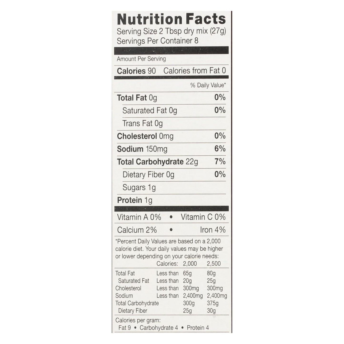 Chebe Bread Products Original Bread Mix, 7.5 Oz (Pack of 8)