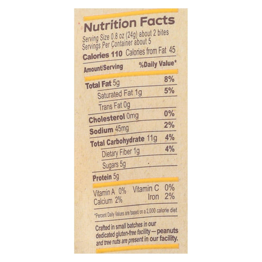 The GFB Bites: Delicious Peanut Butter Snacks for the Gluten-Free Pantry (Pack of 6)