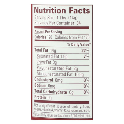 La Tourangelle Roasted Hazelnut Oil, 500 mL (Pack of 6)