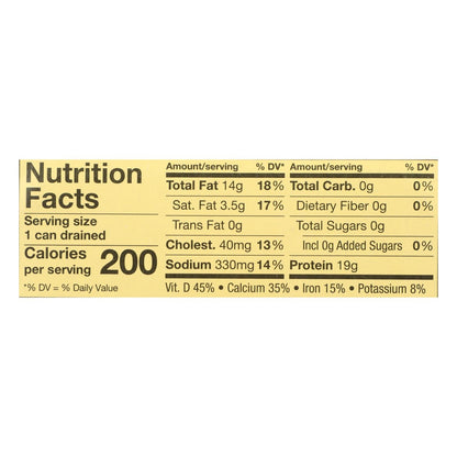 Reese's Fancy Sardines, 4.37 Oz Pack of 10