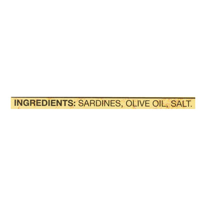 Reese's Fancy Sardines, 4.37 Oz Pack of 10