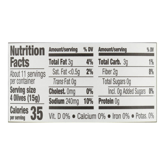 Mezzetta Pitted Greek Kalamata Olives (Pack of 6) - 5.75 Oz