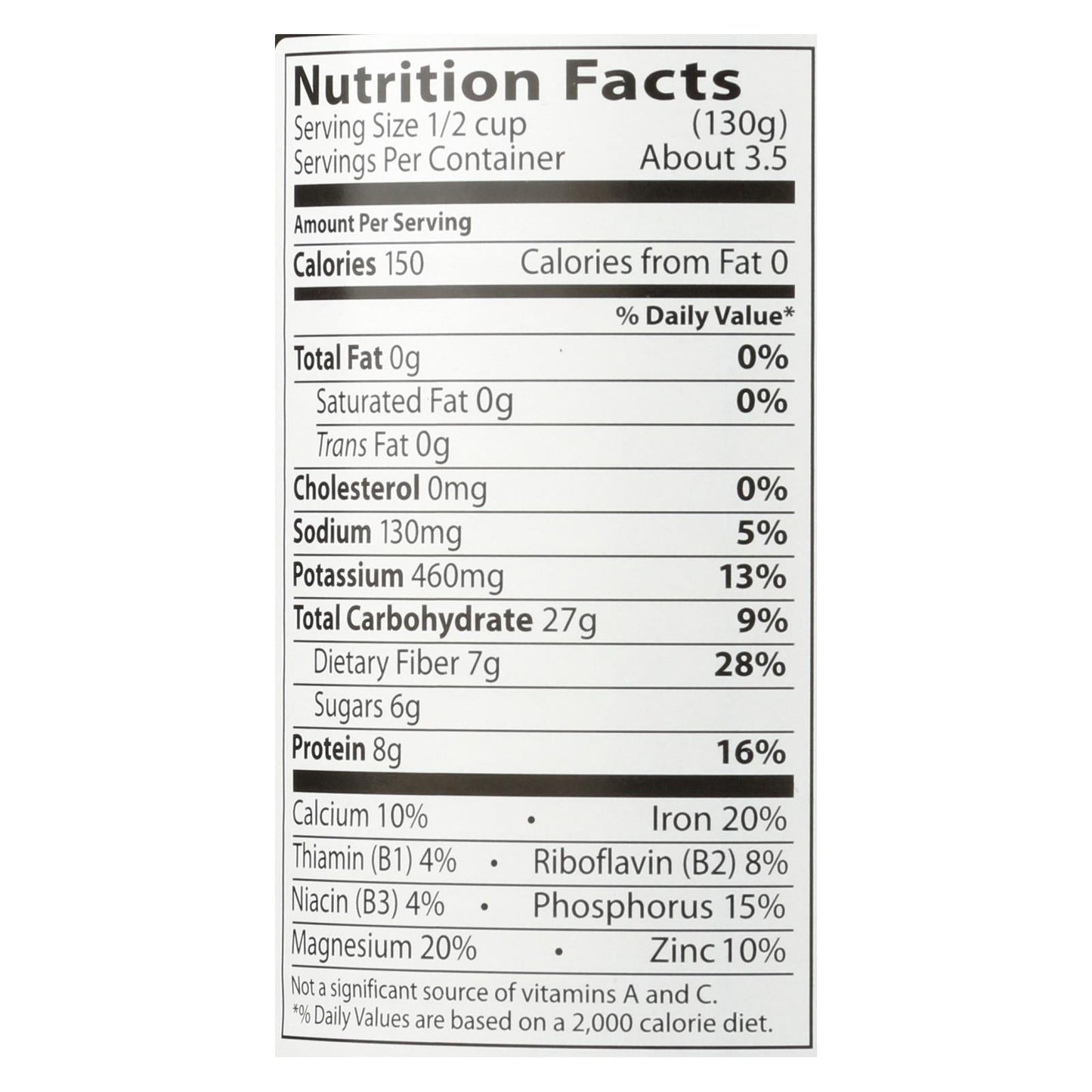 Eden Foods Organic Baked Beans with Sorghum & Mustard, 15 oz, Case of 12