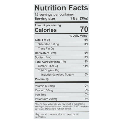 That's It Apple & Fig Fruit Bar - 1.2 Oz - Pack of 12