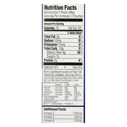 Mamma Chia Organic Chia Squeeze Vitality Snack (Pack of 6 - 3.5 Oz)