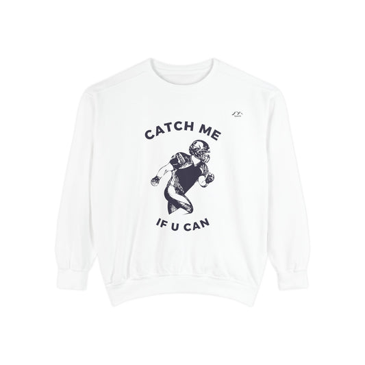 SW-119ML-24 Unisex Garment-Dyed Sweatshirt long sleeve sweat shirt for Football Rugby lovers