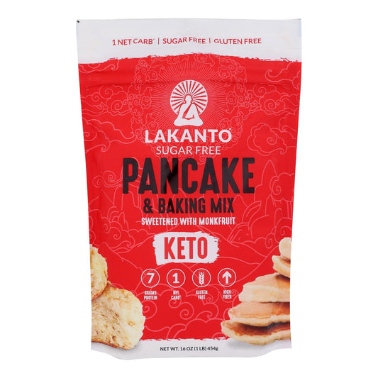 Lakanto Sugar-Free Keto-Friendly Pancake Mix - 8 lb. Case