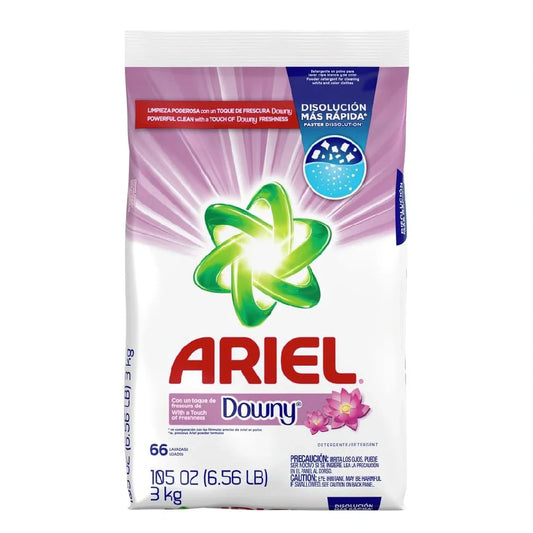 Ariel W.Downy Powder Laundry Detergent  66 LD 3kg