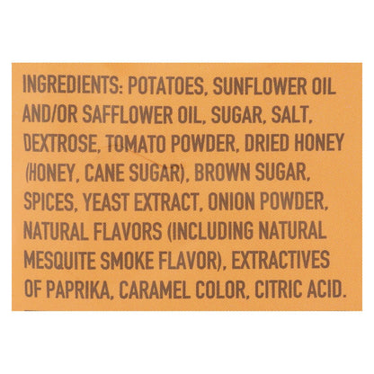 Boulder Canyon Natural Foods 6.5 oz Honey BBQ Chips (Pack of 12)