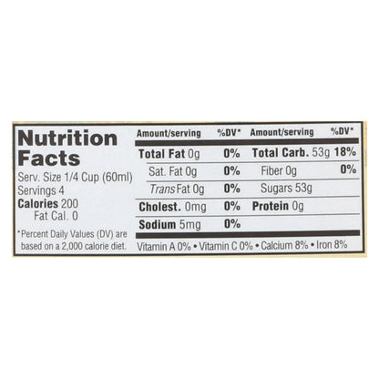 Coombs Family Farms Organic Maple Syrup, Grade A Dark Amber, 8 Fl Oz, Case of 12