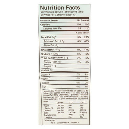Miss Jones Baking Co Sea Salt Chocolate Chip Cookie Mix (Pack of 6 - 13 Oz)
