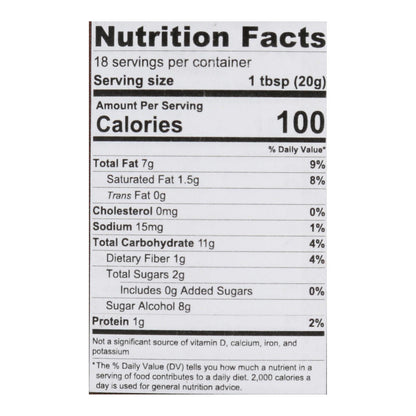 Good Good Chocolate Hazelnut Spread, No Added Sugar, 12 oz, Case of 6