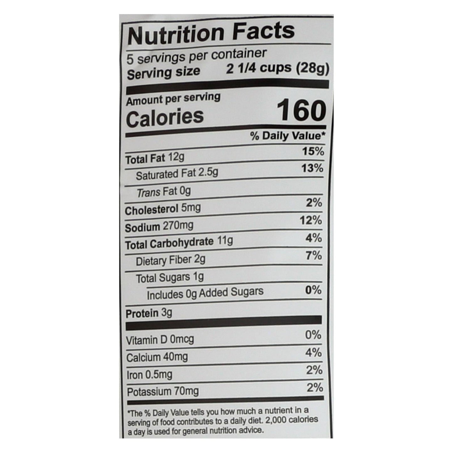 G.H. Cretors Popped Corn, 5 Oz. Bags (Case of 12)