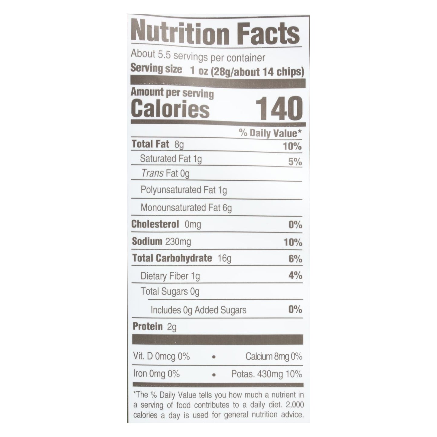 Boulder Canyon Kettle Chips Malt Vinegar and Sea Salt, 5.25 Oz. (Pack of 12)