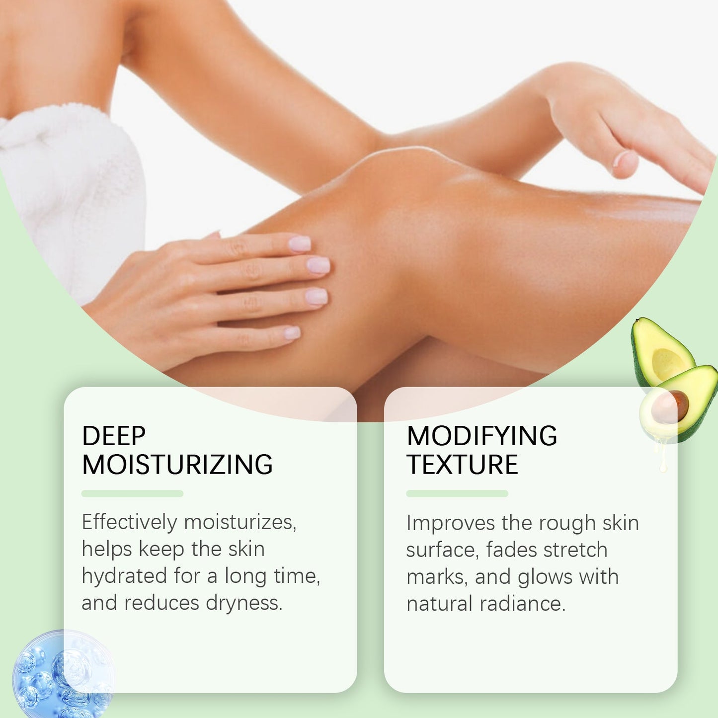 Hoygi Collagen Body Moisturizer, Hydrates And Nourishes The Skin Smooth And Delicate Body Skin Care Cream