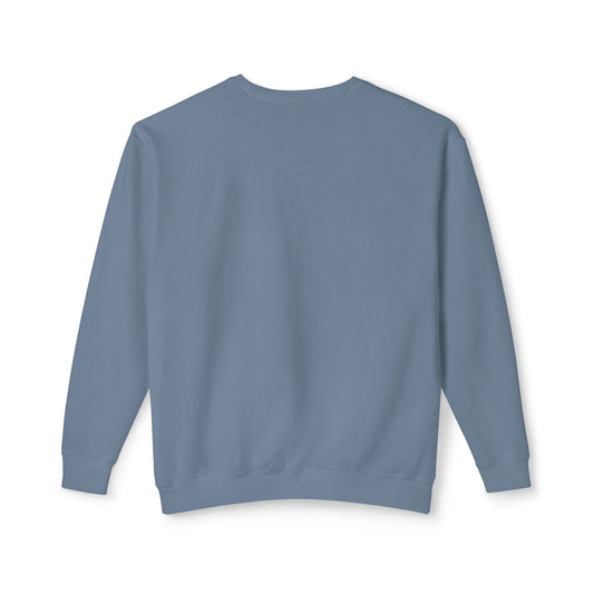 SW-111NVY-24  Unisex Lightweight Blue Jean Color Sweatshirt