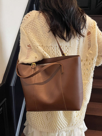 PU Leather Tote Bag