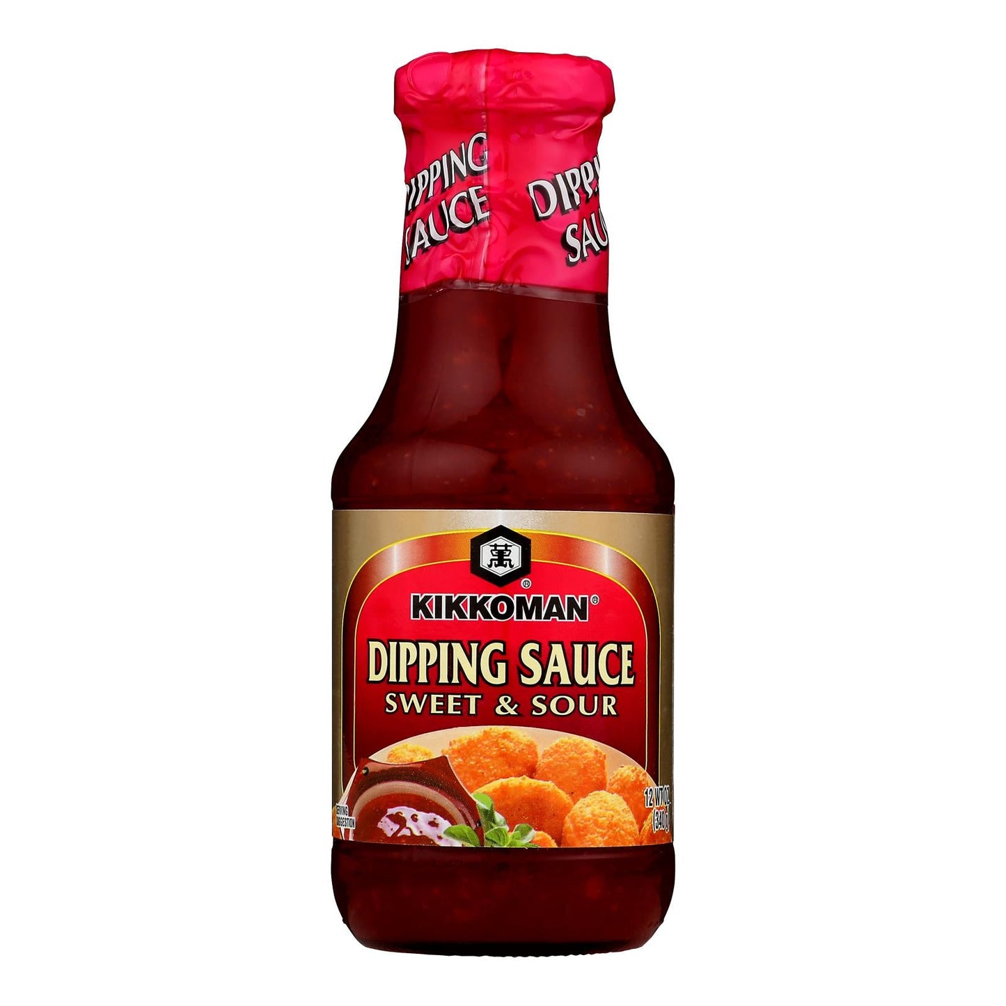 Kikkoman Sweet & Sour Dipping Sauce, 12 Fl Oz (Case of 12)
