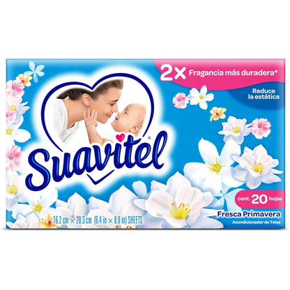 Suavitel Dryer Sheets Field Flowers 20 ct
