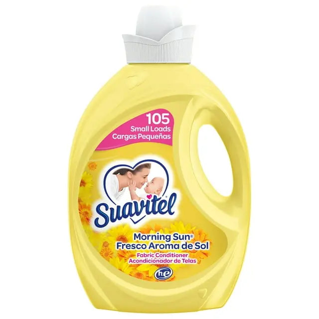 Suavitel Liquid Morning Sun (Yellow) HE 105 Small Loads 105 oz