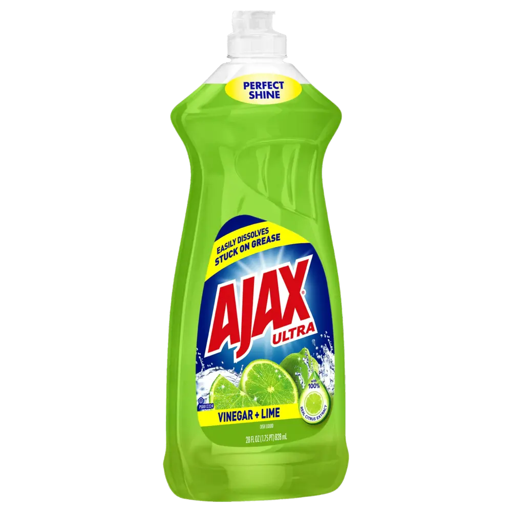 Ajax Dish Liquid Vinegar Plus Lime Green 28 oz