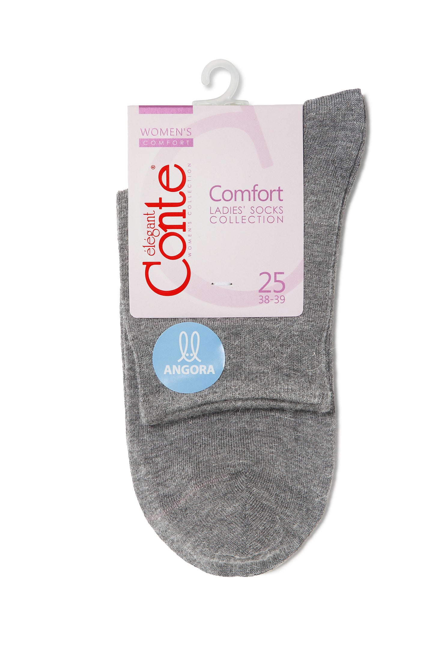 Viscose and Angora Socks Conte Comfort 000