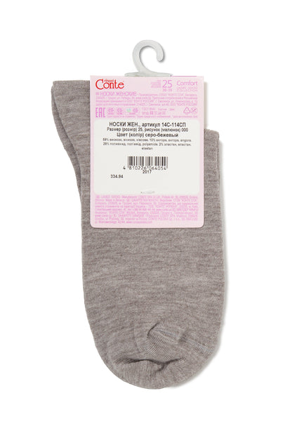 Viscose and Angora Socks Conte Comfort 000