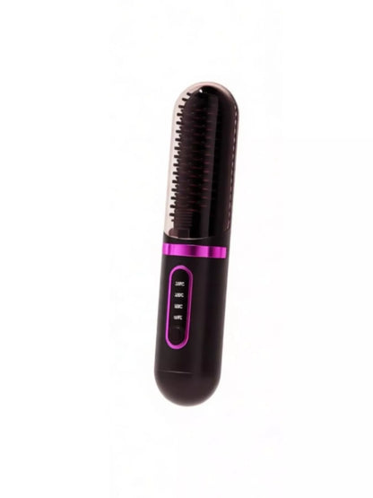 Portable Heated Hair Straightening Comb