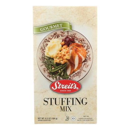Streit's Classic Seasoned Stuffing Mix - Case of 12 - 6.5 Oz Each