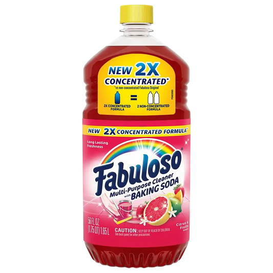 Fabuloso Baking Soda Citrus & Fruits Red 56 oz