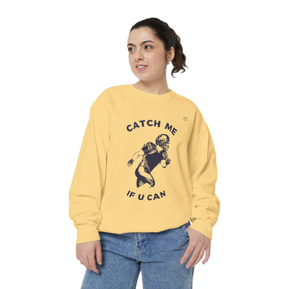 SW-119ML-24 Unisex Garment-Dyed Sweatshirt long sleeve sweat shirt for Football Rugby lovers