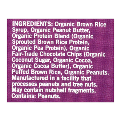 Gomacro Protein Bar, Peanut Butter Chip, 2.4 Oz, Pack of 7