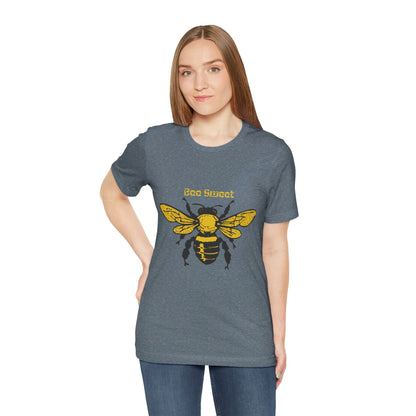 TS-012ML-24 women’s Bee shirt  Lover Gift Honeybee Art Design