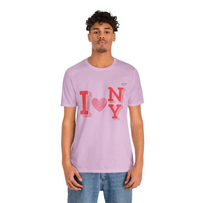 TS-080ML-24 I Love NY Newyork T Shirt Gift