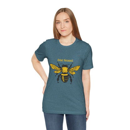 TS-012ML-24 women’s Bee shirt  Lover Gift Honeybee Art Design