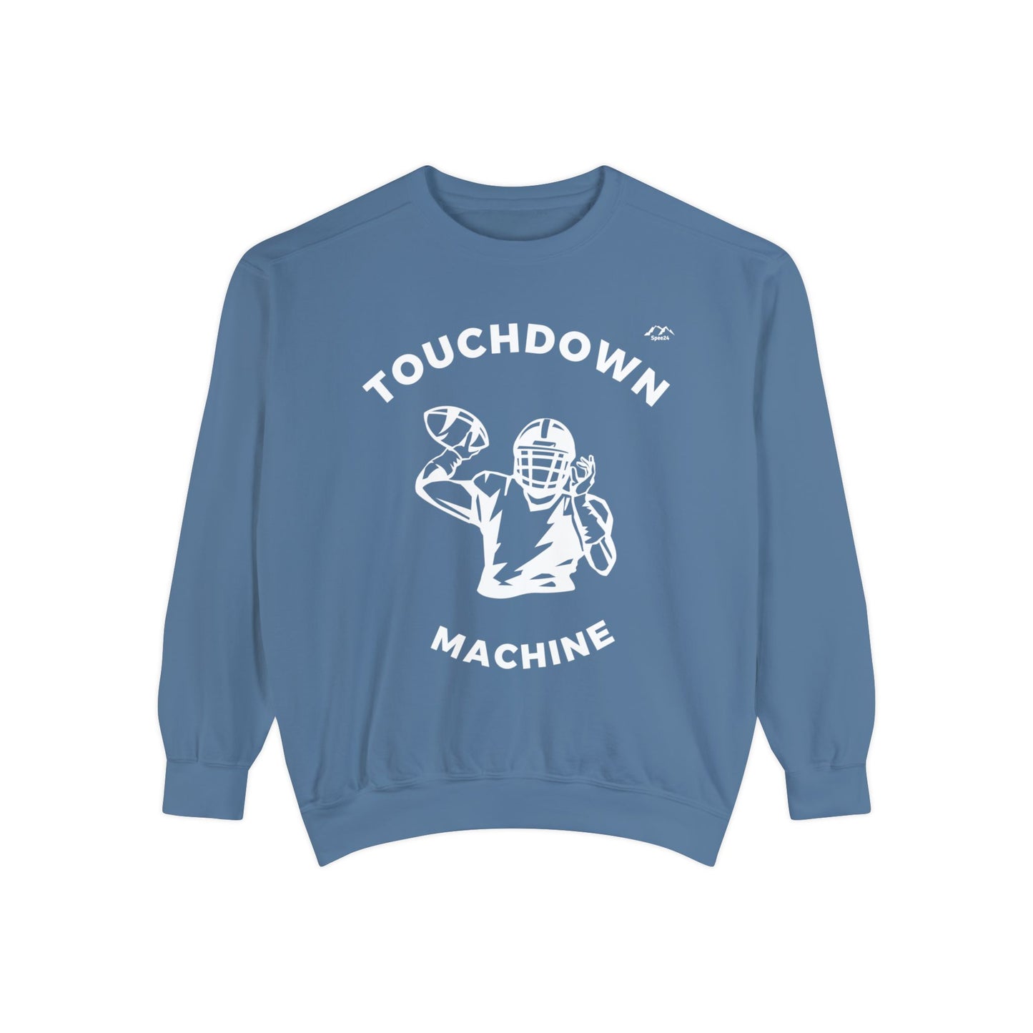 SW-117ML-24 Unisex Garment-Dyed Sweatshirt long sleeve sweat shirt for Football Rugby lovers