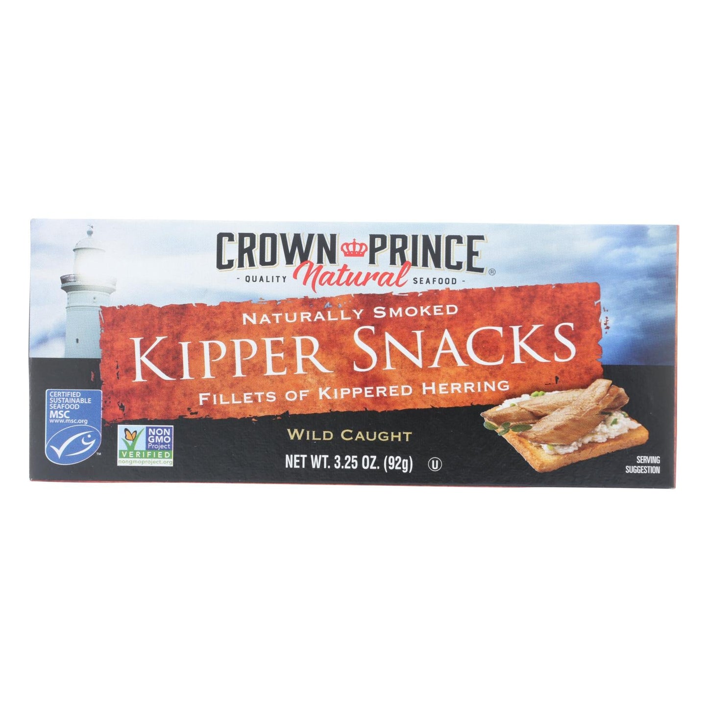 Crown Prince Low-Sodium Kipper Snacks - (3.25 Oz. x 18)