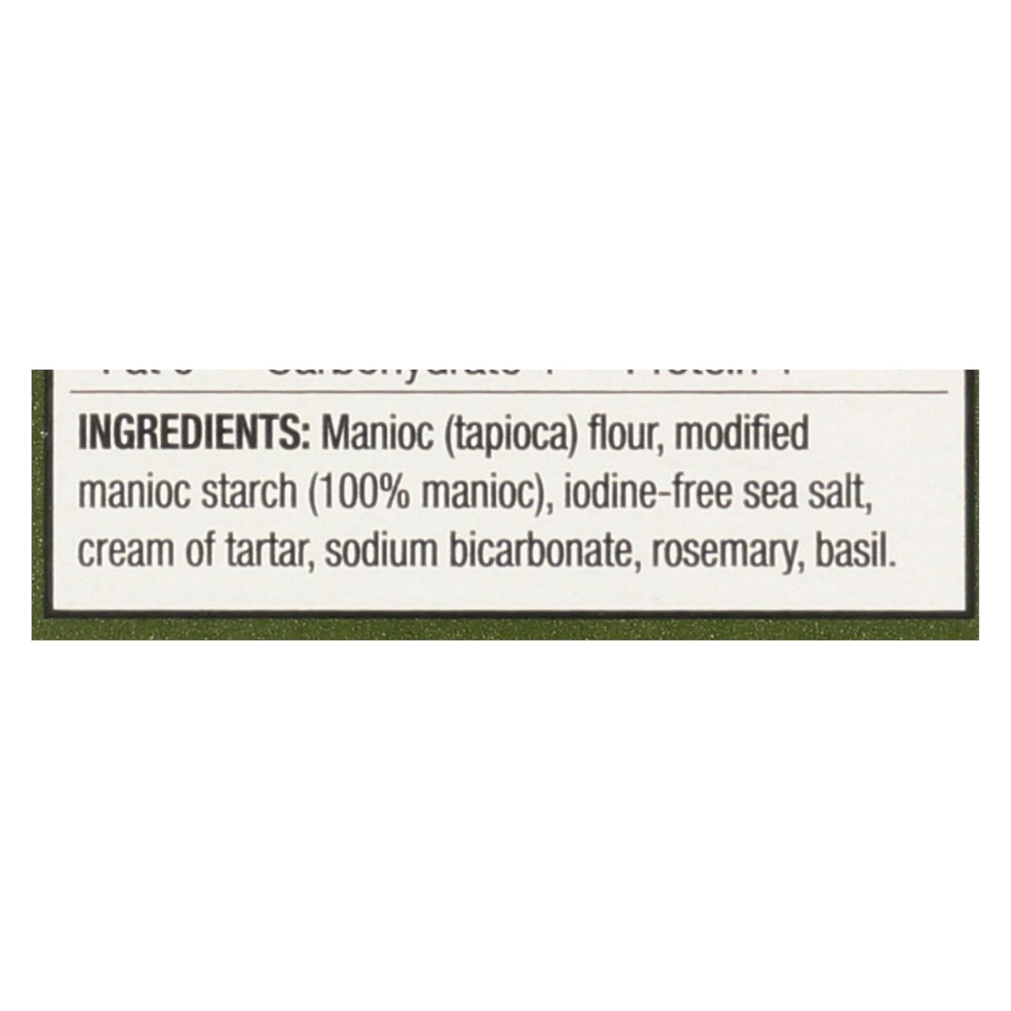 Chebe Bread Products - Focaccia Bread Mix - 8 - 7.5 Oz. Cs