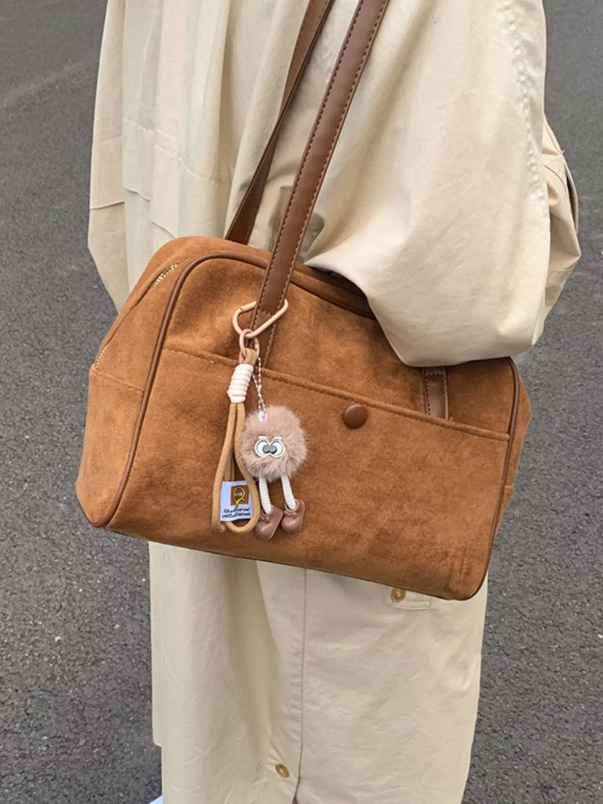 Vintage Handbag with Charm