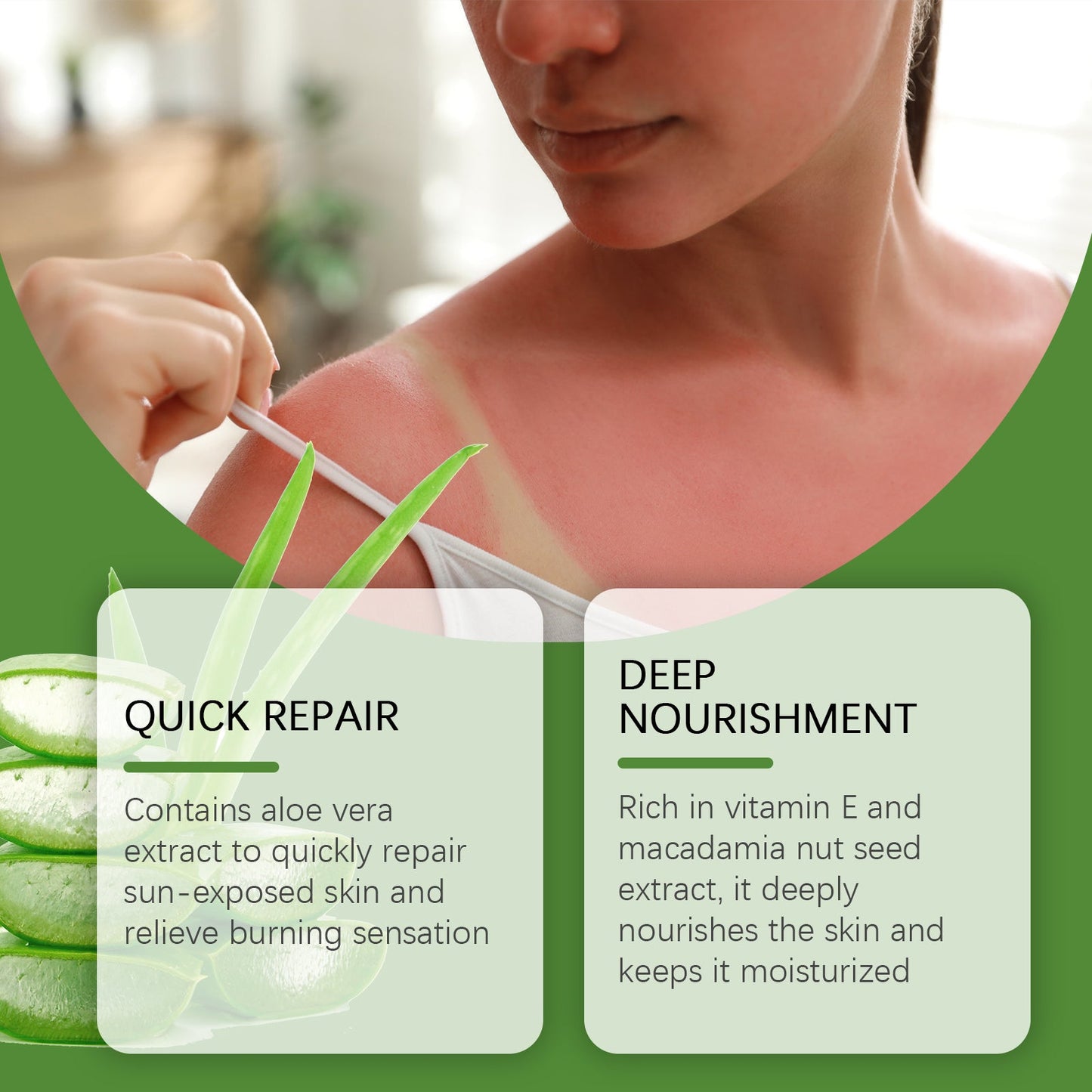 Jaysuing Aloe Vera Moisturizer, A Portable Skin Care Bar For Refreshing, Moisturizing, Moisturizing And Gently Caring Skin