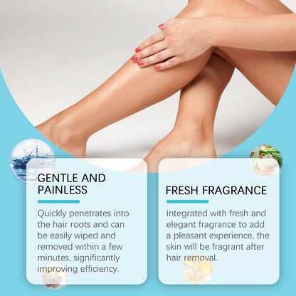 OceAura Hair Removal Spray Refreshing Moisturizing Gentle Smooth Hand Hair Leg Hair Skin Gentle Formula Hair Removal Spray