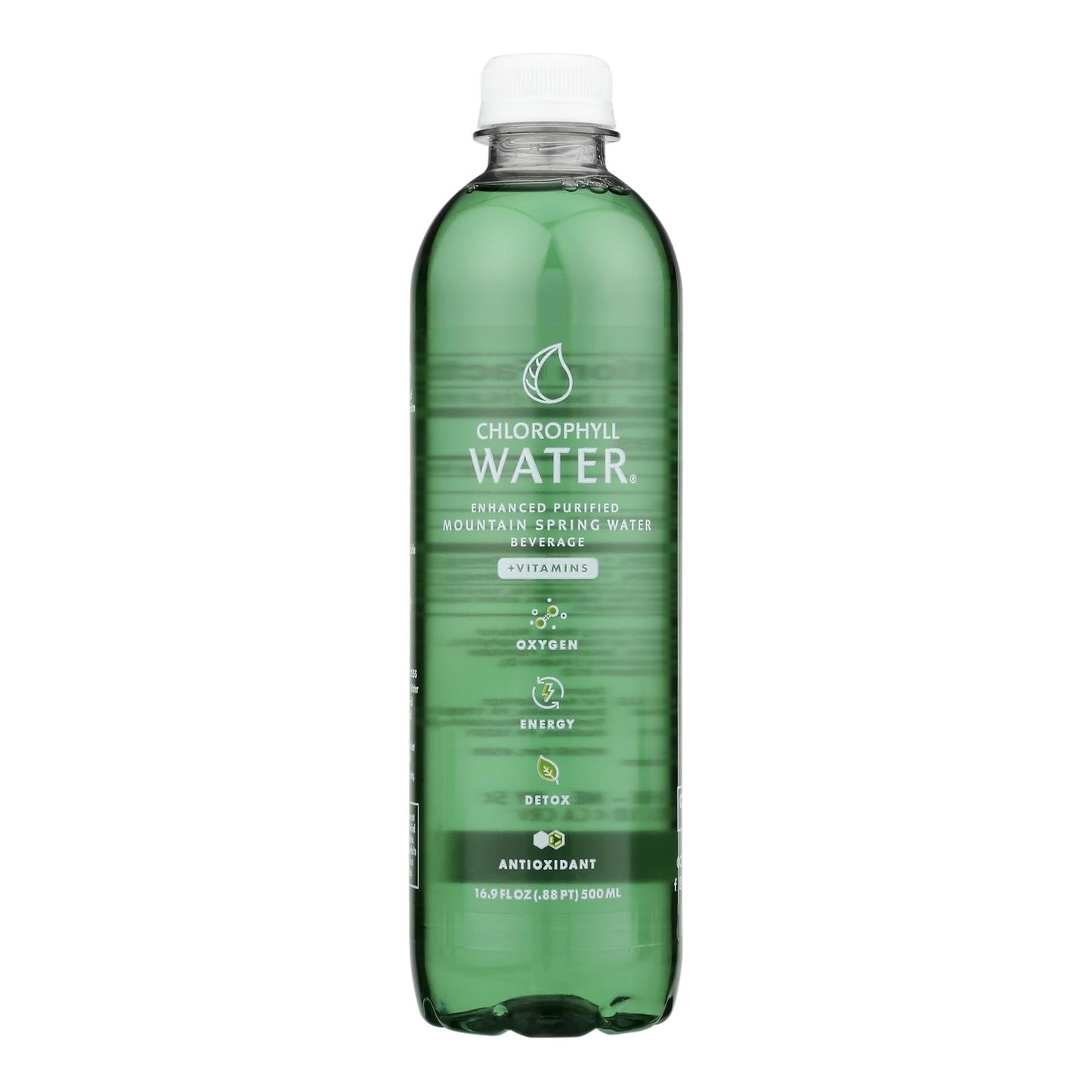 Chlorophyll Water - Liquid Chlorophyll - 16.9 Fl Oz - Pack of 12