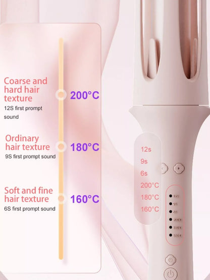 Automatic Rotating Hair Curling Iron