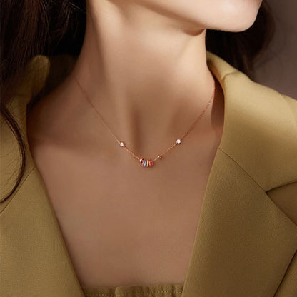 925 Sterling Silver Circle Pendant Necklace